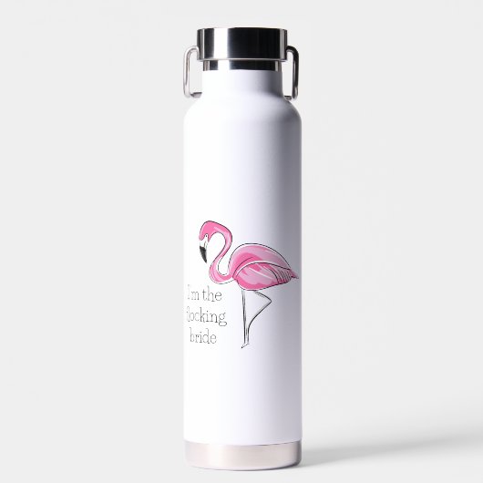 フラインゴ独身最後の女友達パーティー　私はフロックの花嫁 ウォーターボトル (正面)