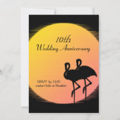 フラインゴ イブニング ウェディング アニバーサリー インビテーション (裏面)