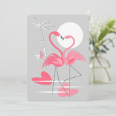 フラインゴ・ラブ招待状縦 招待状 (スタンド正面)