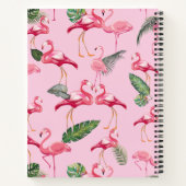 フラインゴ ラブ パターン 5 ノートブック (裏面)