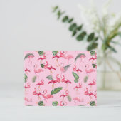 フラインゴ ラブ パターン 5 ポストカード (スタンド正面)