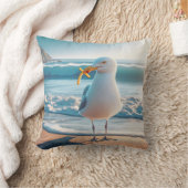 フライ付きフランスのカモメ クッション (ブランケット)