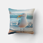 フライ付きフランスのカモメ クッション (裏面)