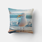 フライ付きフランスのカモメ クッション (正面)