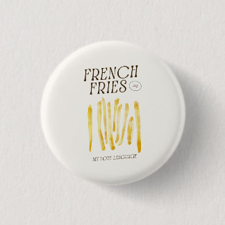 フライ愛好家のための可愛フランスのいボタンピン 缶バッジ