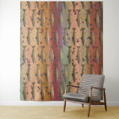 フライ漁師用のニジマスの魚柄 タペストリー (インサイチュ)