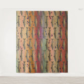 フライ漁師用のニジマスの魚柄 タペストリー (正面)