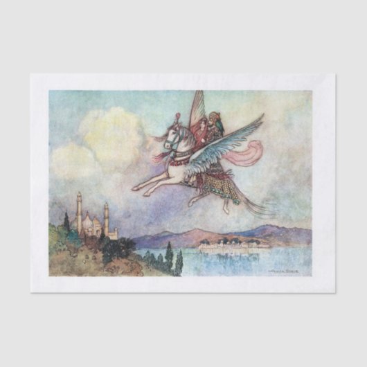 フライ遠くに 薄葉紙 (正面)