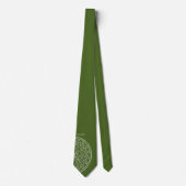 フライ釣りのファンのためのフライリール芸術 ネクタイ (正面)