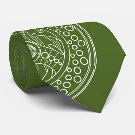 フライ釣りのファンのためのフライリール芸術 ネクタイ