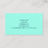 フライ釣りカスタム用QR 名刺 (裏面)