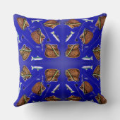 フライ釣りキャンプ枕 クッション (裏面)