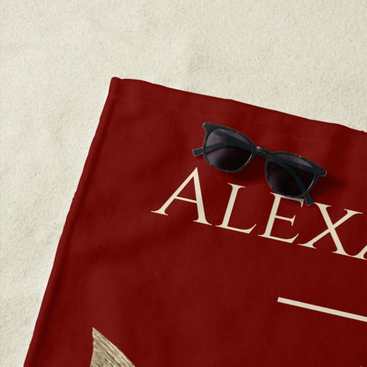 フライ釣りフライ素朴サケビーチタオル ビーチタオル (インサイチュ)