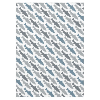 フライ釣りルアーズ模様 テーブルクロス