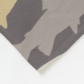 フライ釣りルアーズ模様 フリースブランケット (角)