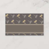 フライ釣りルアーズ模様 名刺 (裏面)