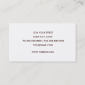 フライ釣り名刺 名刺 (裏面)