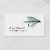 フライ釣り名刺 名刺 (正面)