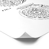 フライ釣り特許用リール ポスター (角)