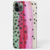 フライ釣り用の美しいニジマスの皮 Case-Mate iPhoneケース (裏面)