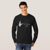 フライ釣り長袖Tシャツ Tシャツ (正面フル)