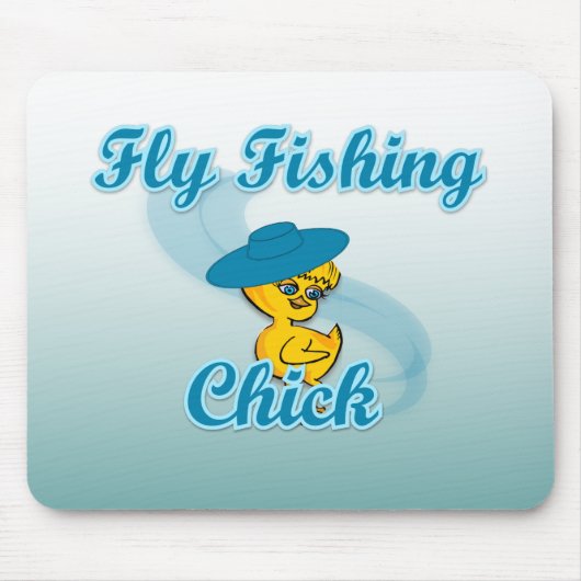 フライ釣り#3 マウスパッド (正面)