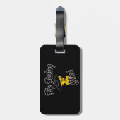 フライ釣り#4 ラゲッジタグ (裏面縦)