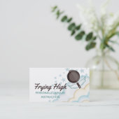 フライ飛んでいるパン料理の料理長 名刺 (スタンド正面)