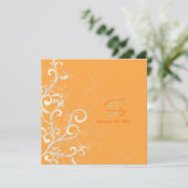 フライ/スワール葉/オレンジ 招待状 (スタンド正面)