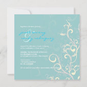 フライ/スワー葉ル/青 招待状 (裏面)