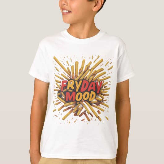 「フライ・デイ・ムード」 Tシャツ (正面)