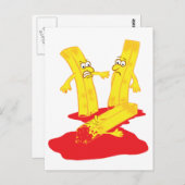 フライ・デス ポストカード (正面/裏面)