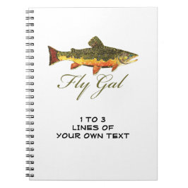 フライ·フィッシング·ウーマンズ ノートブック