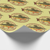 フライ·フィッシング·キャッチ·リリース·パーティー ラッピングペーパー (角)