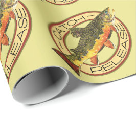 フライ·フィッシング·キャッチ·リリース·パーティー ラッピングペーパー