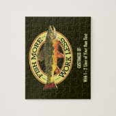 フライ·フィッシング ジグソーパズル (縦)