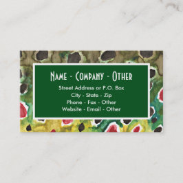 フライ·フィッシング·ブラウン·トラウト 名刺