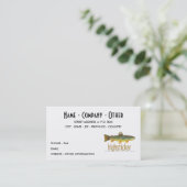 フライ·フィッシング 名刺 (スタンド正面)