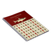 フライ・フィッシング・素朴サケ  ノートブック (右側)