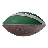 フライ – 緑、白、グレー アメリカンフットボール (回転90)