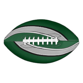 フライ – 緑、白、グレー アメリカンフットボール