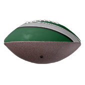 フライ – 緑、白、グレー アメリカンフットボール (回転270)