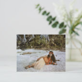 フラウェイン/フラガールc.1909オートクロム ポストカード (スタンド正面)