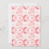 フラウエレガントレスビッグ桜フローラ結婚ズ 招待状 (裏面)