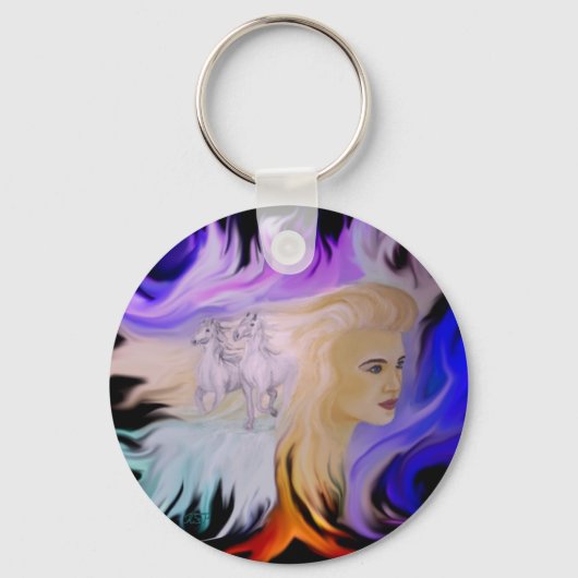 フラウミットプフェルド キーホルダー (正面)