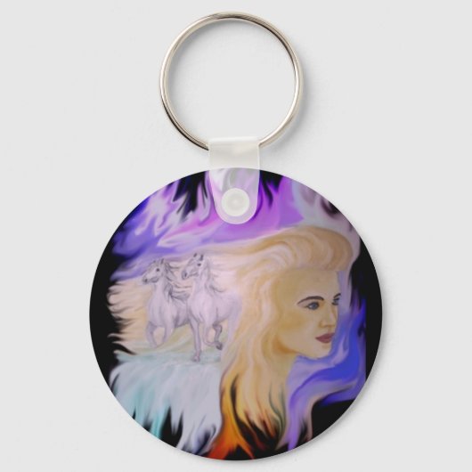 フラウミットプフェルド キーホルダー (正面)