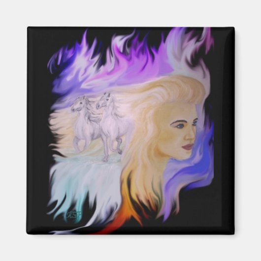 フラウミットプフェルド マグネット (正面)