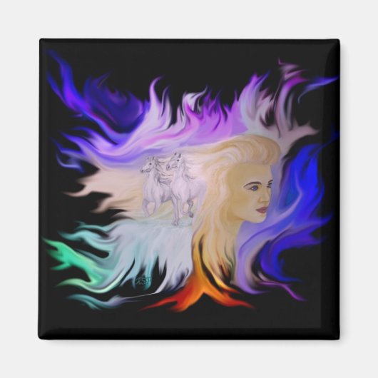 フラウミットプフェルド マグネット (正面)