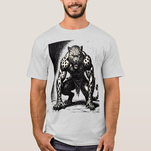 フラウロスの爪と好奇心 Tシャツ (正面)