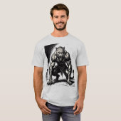 フラウロスの爪と好奇心 Tシャツ (正面フル)
